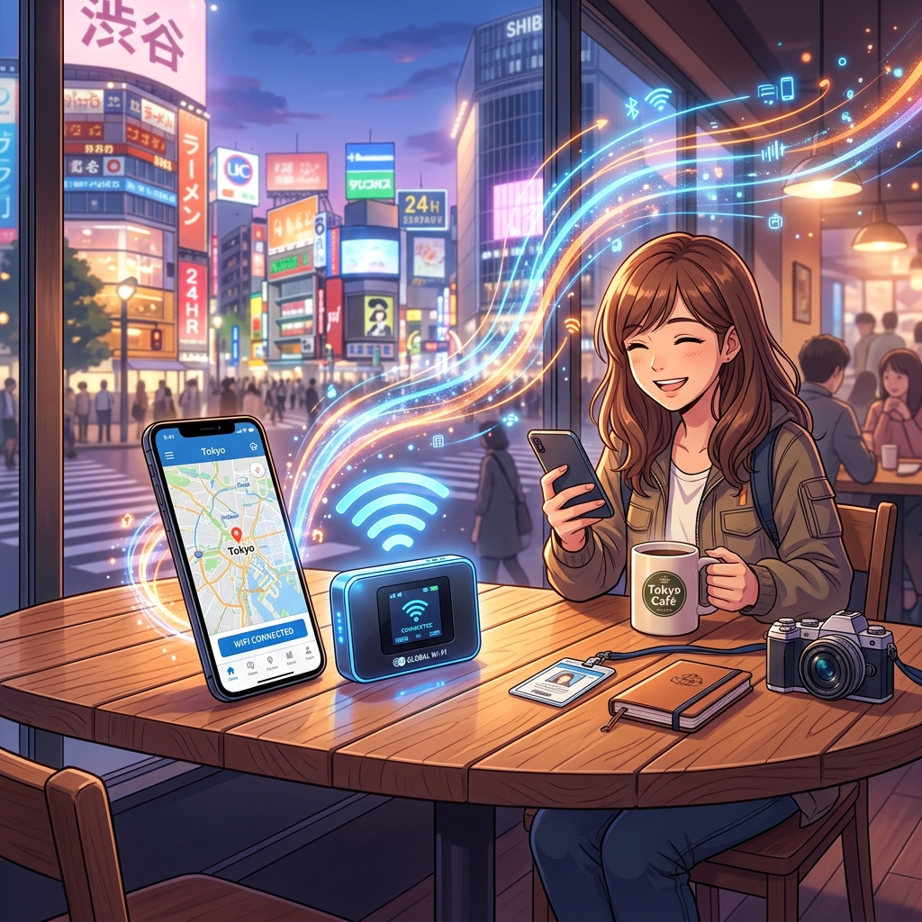 Japonya'da İnternet Erişimi En İyi SIM Kart ve Pocket Wi-Fi Seçenekleri